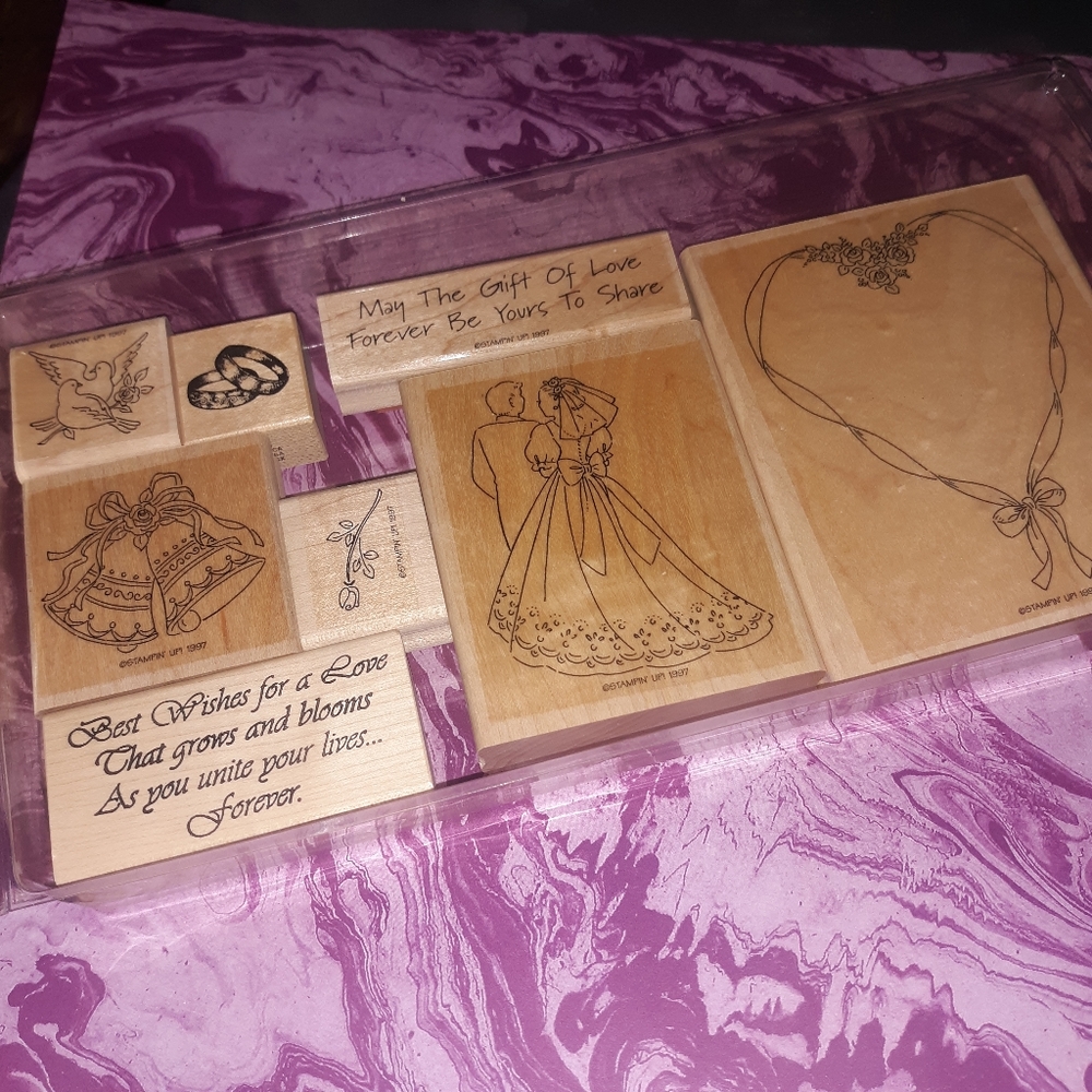 Wedding Wishes Crafting Stamps